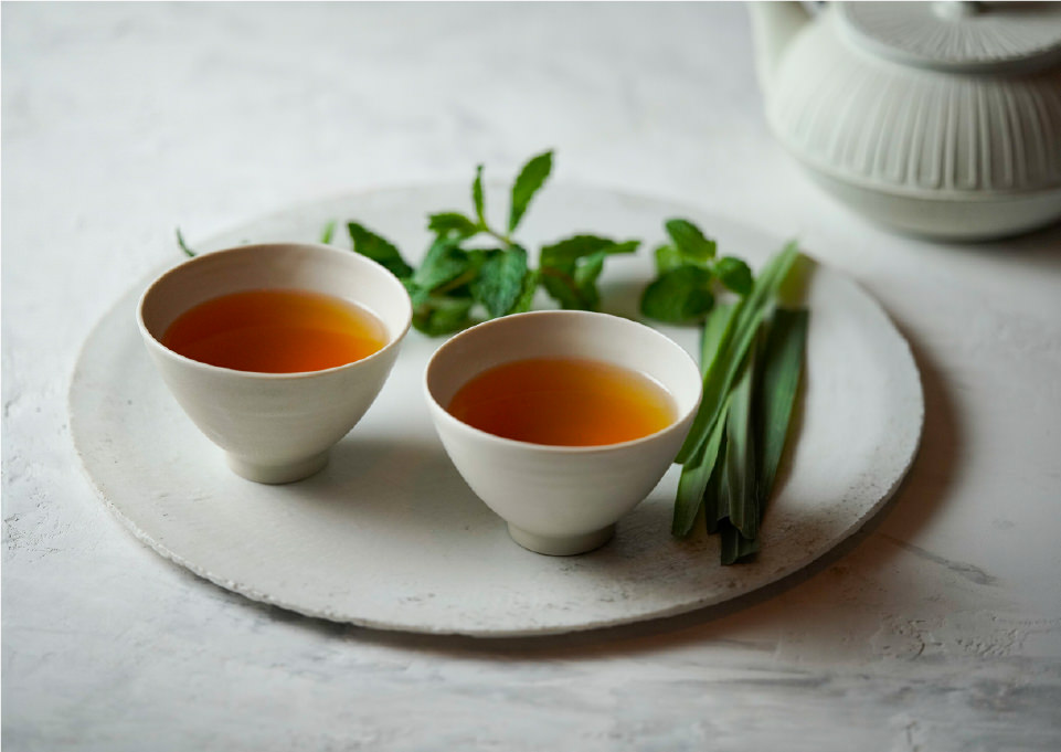 Herbal Black Tea KUNPU : Reminiscent of a refreshing summer breeze