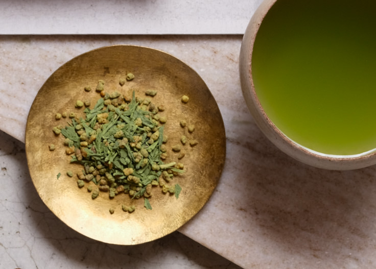 Organic Brown Rice Green Tea with Matcha